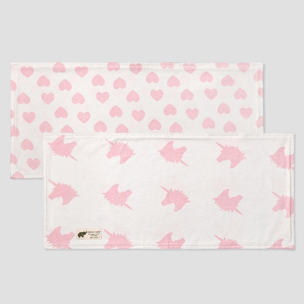 2 Pack Burp Bundle - Unicorn Dreams